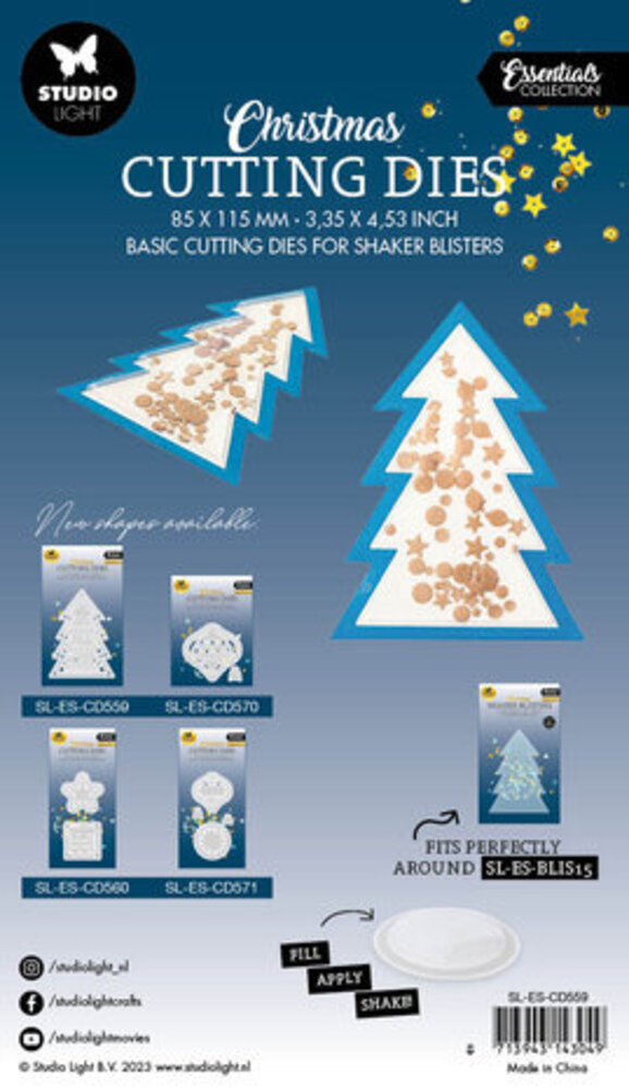 Studio Light Christmas Essentials Snijmal Christmas Tree (SL-ES-CD559) Studio Light Christmas Essentials Snijmal Christmas Tree (SL-ES-CD559)