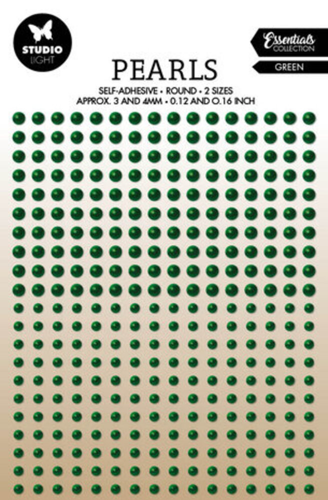 Studio Light Essentials Self-Adhesive Pearls Green (SL-ES-PEARL23)