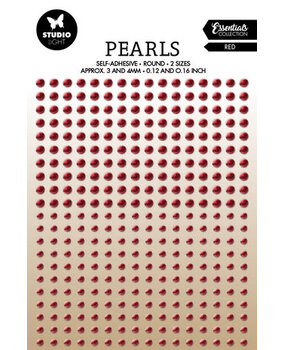 Studio Light Essentials Self-Adhesive Pearls Red (SL-ES-PEARL24)