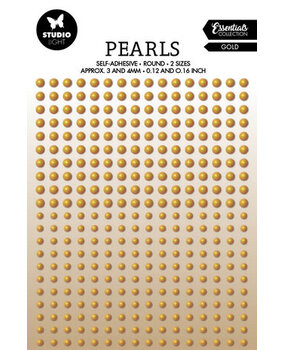 Studio Light Essentials Self-Adhesive Pearls Gold (SL-ES-PEARL25)