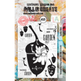 AALL and Create Clear Stamp Set A7 Garden Times (AALL-TP-979)