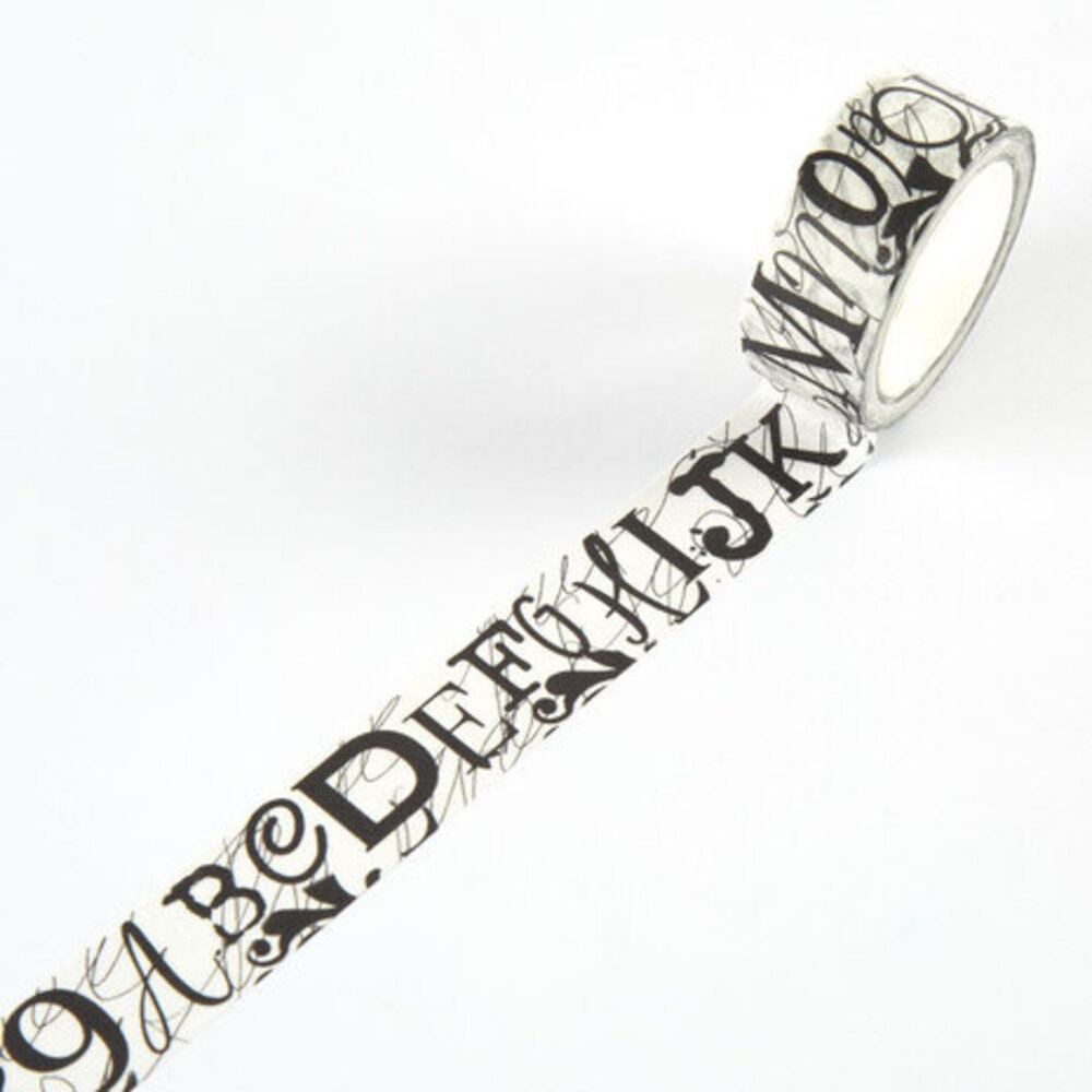 AALL and Create Washi Tape 20mm Scribblack (AALL-MT-057)