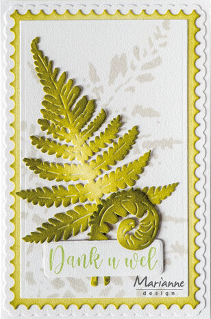 Marianne Design Creatables Tiny's Fern (LR0817) Marianne Design Creatables Tiny's Fern (LR0817)