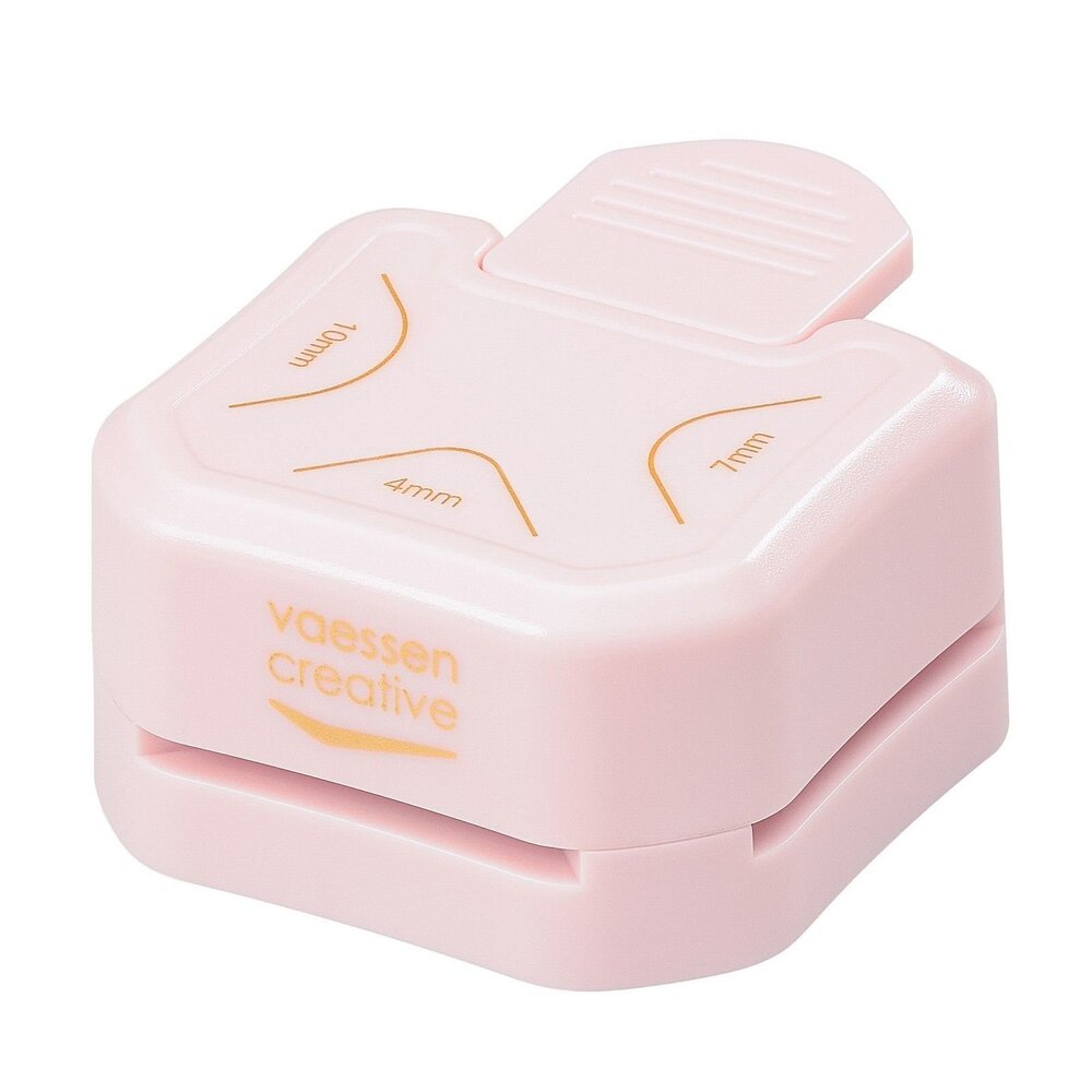 Vaessen Creative 3 in 1 Hoekpons Roze (2137-003)