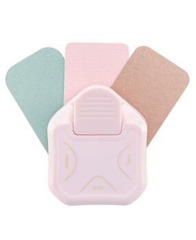 Vaessen Creative 3 in 1 Hoekpons Roze (2137-003)