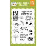 Echo Park Dino-Mite Eat Sleep Rawr Clear Stamps (DM321040)*