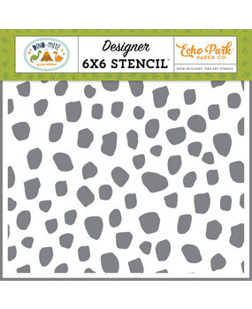 Echo Park Dino-Mite Jurassic Spots Stencil (DM321033) Echo Park Dino-Mite Jurassic Spots Stencil (DM321033)