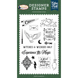 Echo Park Wizards And Company Witches And Wizards Only Clear Stamps (WAC322045)