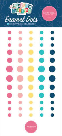 Carta Bella Happy Crafting Enamel Dots (CBHCR157028)