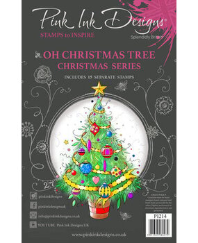 Pink Ink Designs Christmas Series Oh Christmas Tree A5 Clear Stamps (PI214) Pink Ink Designs Christmas Series Oh Christmas Tree A5 Clear Stamps (PI214)