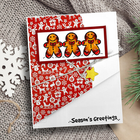 Woodware Tiny Gingerbread Man Clear Stamps (FRM064) Woodware Tiny Gingerbread Man Clear Stamps (FRM064)