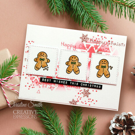 Woodware Tiny Gingerbread Man Clear Stamps (FRM064) Woodware Tiny Gingerbread Man Clear Stamps (FRM064)