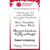 Woodware Christmas Extras Clear Stamps (FRM065)