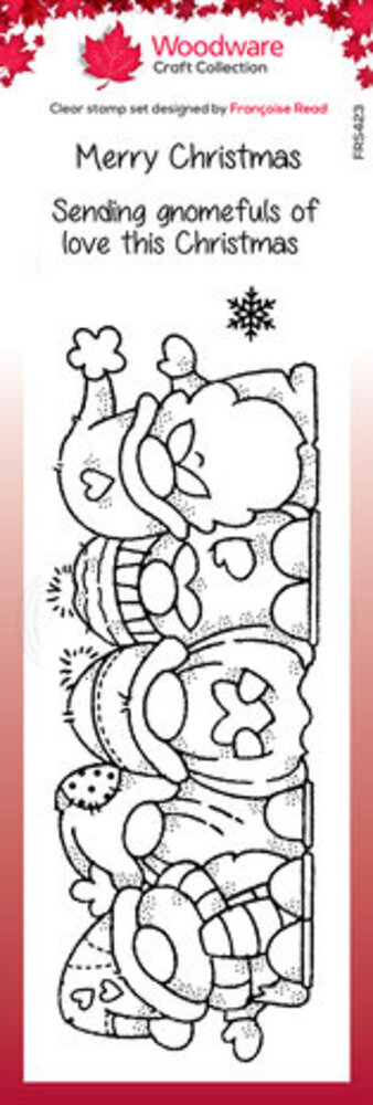 Woodware Christmas Gang Clear Stamps (FRS423) Woodware Christmas Gang Clear Stamps (FRS423)