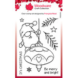 Woodware Funtime Gnome Clear Stamps (FRS1001)