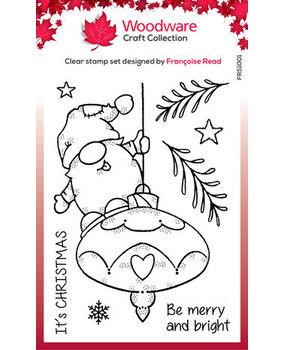 Woodware Funtime Gnome Clear Stamps (FRS1001)
