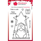 Woodware Star Gnome Clear Stamps (FRS1002)