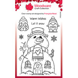 Woodware Snow Gnomes Clear Stamps (FRS1006)