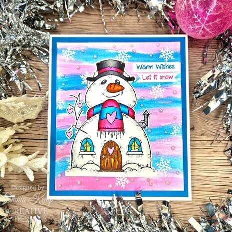 Woodware Snow Gnomes Clear Stamps (FRS1006)