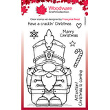 Woodware Nutcracker Gnome Clear Stamps (FRS1007)