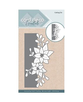 Card Deco Snijmal Floral Border (CDECD0133)* Card Deco Snijmal Floral Border (CDECD0133)*