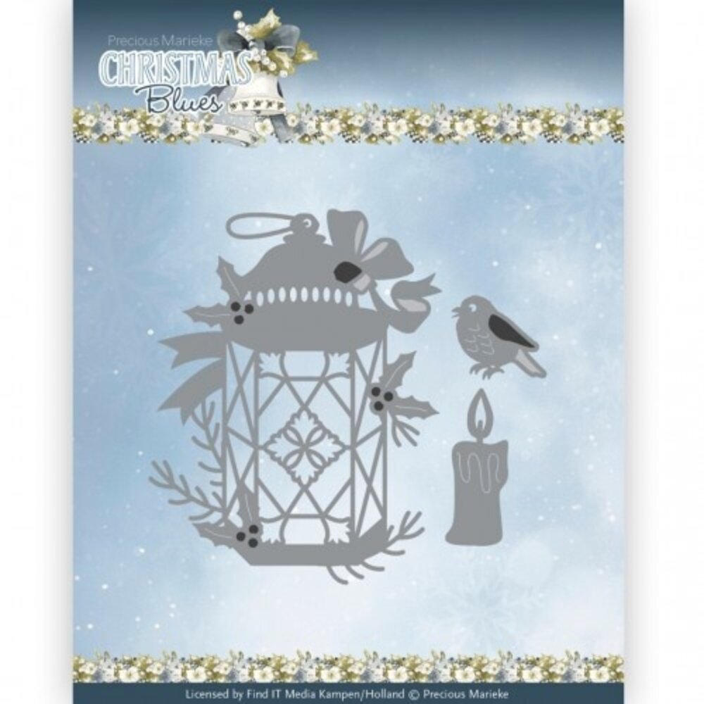 Precious Marieke Christmas Blues Christmas Lantern Die (PM10260) Precious Marieke Christmas Blues Christmas Lantern Die (PM10260)