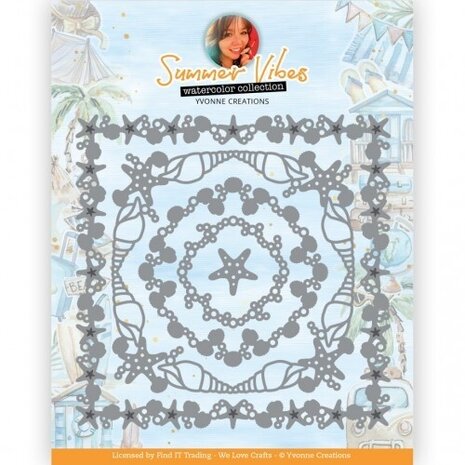 Yvonne Creations Summer Vibes Summer Frame Die (YCD10315) Yvonne Creations Summer Vibes Summer Frame Die (YCD10315)
