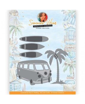 Yvonne Creations Summer Vibes Surf Vibes Die (YCD10316) Yvonne Creations Summer Vibes Surf Vibes Die (YCD10316)