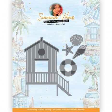 Yvonne Creations Summer Vibes Beach House Die (YCD10317) Yvonne Creations Summer Vibes Beach House Die (YCD10317)