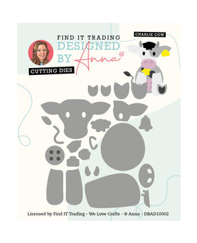 Designed by Anna Mix and Match Charlie Cow Die (DBAD10002) Designed by Anna Mix and Match Charlie Cow Die (DBAD10002)