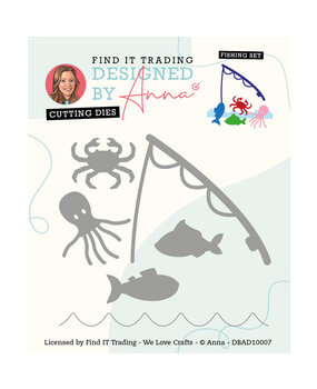 Designed by Anna Mix and Match Fishing Net Die (DBAD10007)