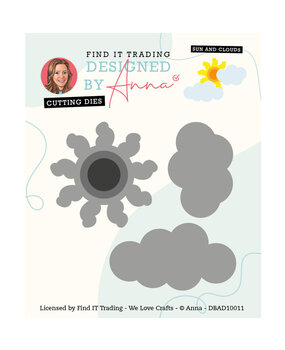 Designed by Anna Mix and Match Sun and Clouds Die (DBAD10011) Designed by Anna Mix and Match Sun and Clouds Die (DBAD10011)