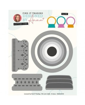 Designed by Anna Mix and Match Globe Die (DBAD10030) Designed by Anna Mix and Match Globe Die (DBAD10030)