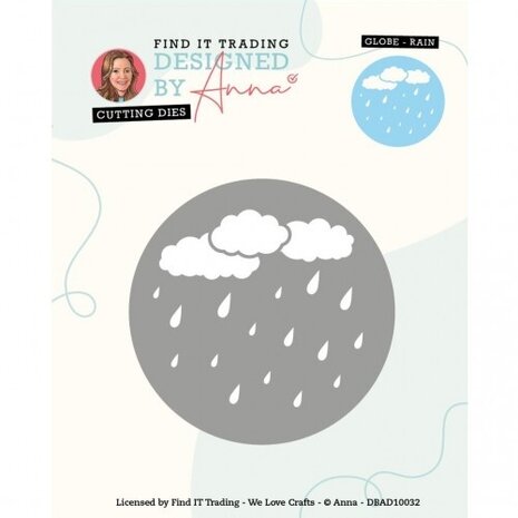 Designed by Anna Mix and Match Globe Rain Die (DBAD10032)