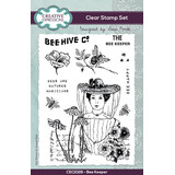 Creative Expressions Sam Poole Clear Stamp A6 Bee Keeper (CEC1028)