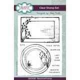 Creative Expressions Sam Poole Clear Stamp A6 Botanical Frames (CEC1032)