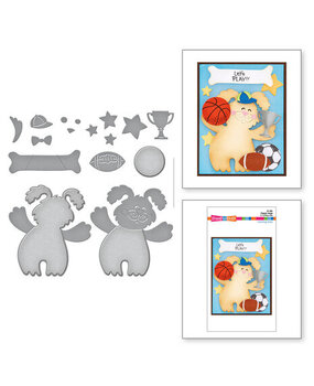 Stampendous! Puppy Hugs Dies (S5-589) Stampendous! Puppy Hugs Dies (S5-589)