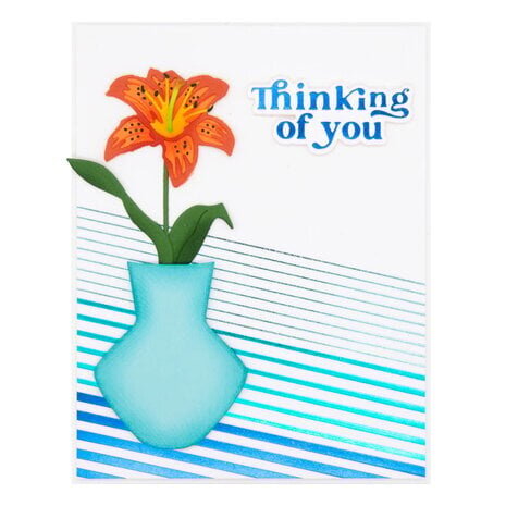 Spellbinders Photosyntesis Modern Stripes Glimmer Hot Foil Plate (GLP-383) Spellbinders Photosyntesis Modern Stripes Glimmer Hot Foil Plate (GLP-383)