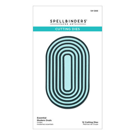 Spellbinders Sealed for Summer Essential Modern Ovals Dies (S4-1266)