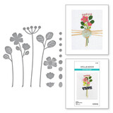 Spellbinders Sealed for Summer Sealed Blooming Stems Dies (S4-1296)