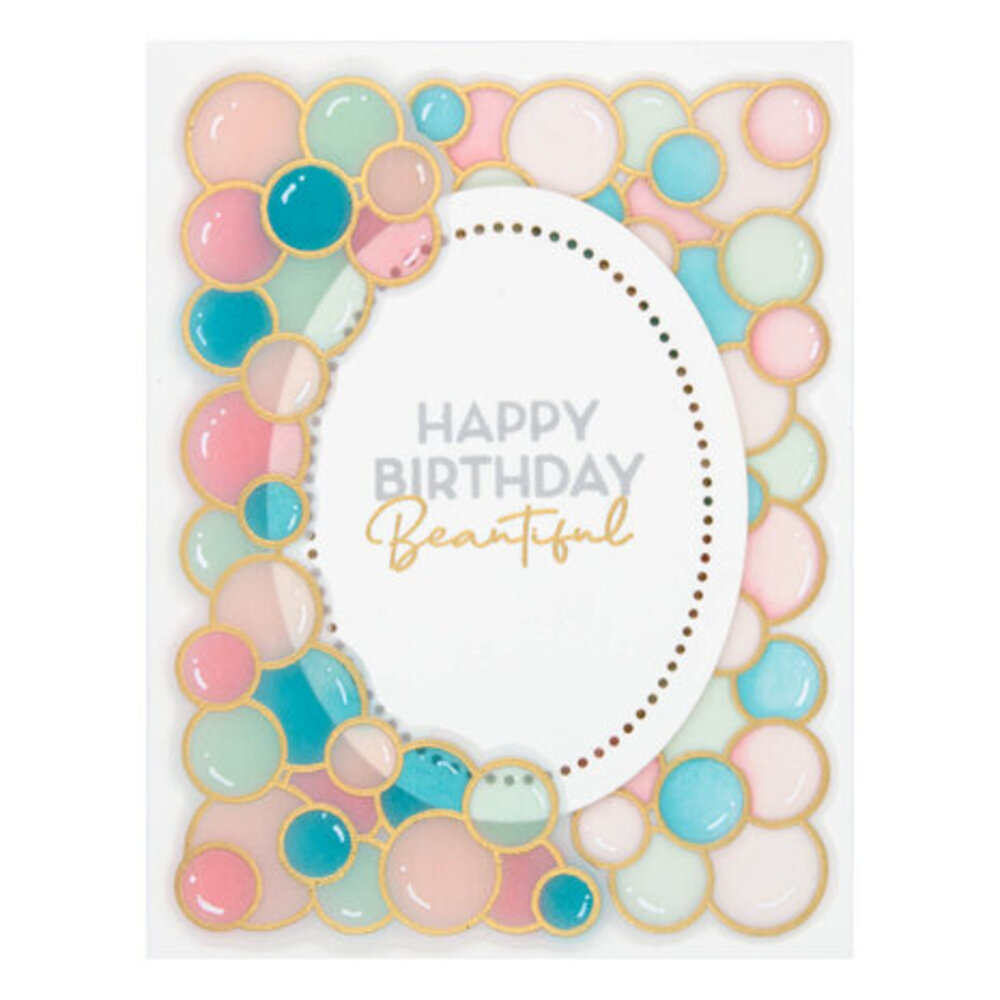 Spellbinders It's My Party Balloon Garland & Sentiments Stencil (STN-061) Spellbinders It's My Party Balloon Garland & Sentiments Stencil (STN-061)