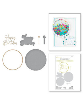 Spellbinders It's My Party Giant Party Balloon Glimmer Hot Foil Plate & Die Set (GLP-396) Spellbinders It's My Party Giant Party Balloon Glimmer Hot Foil Plate & Die Set (GLP-396)