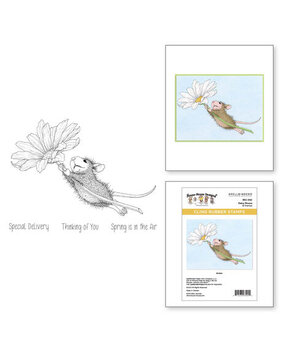 Spellbinders House-Mouse Designs Daisy Mouse Cling Rubber Stamp (RSC-002) Spellbinders House-Mouse Designs Daisy Mouse Cling Rubber Stamp (RSC-002)