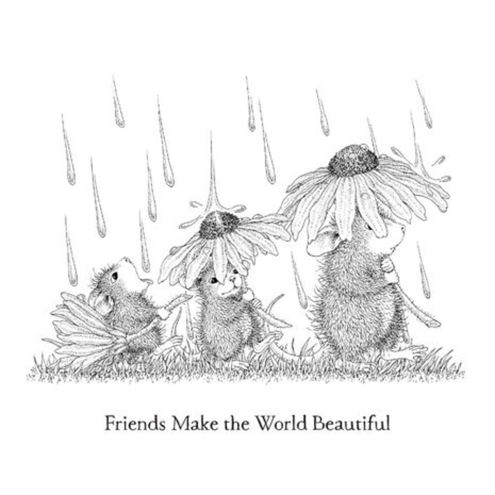 Spellbinders House-Mouse Designs Spring Rain Cling Rubber Stamp (RSC-003) Spellbinders House-Mouse Designs Spring Rain Cling Rubber Stamp (RSC-003)