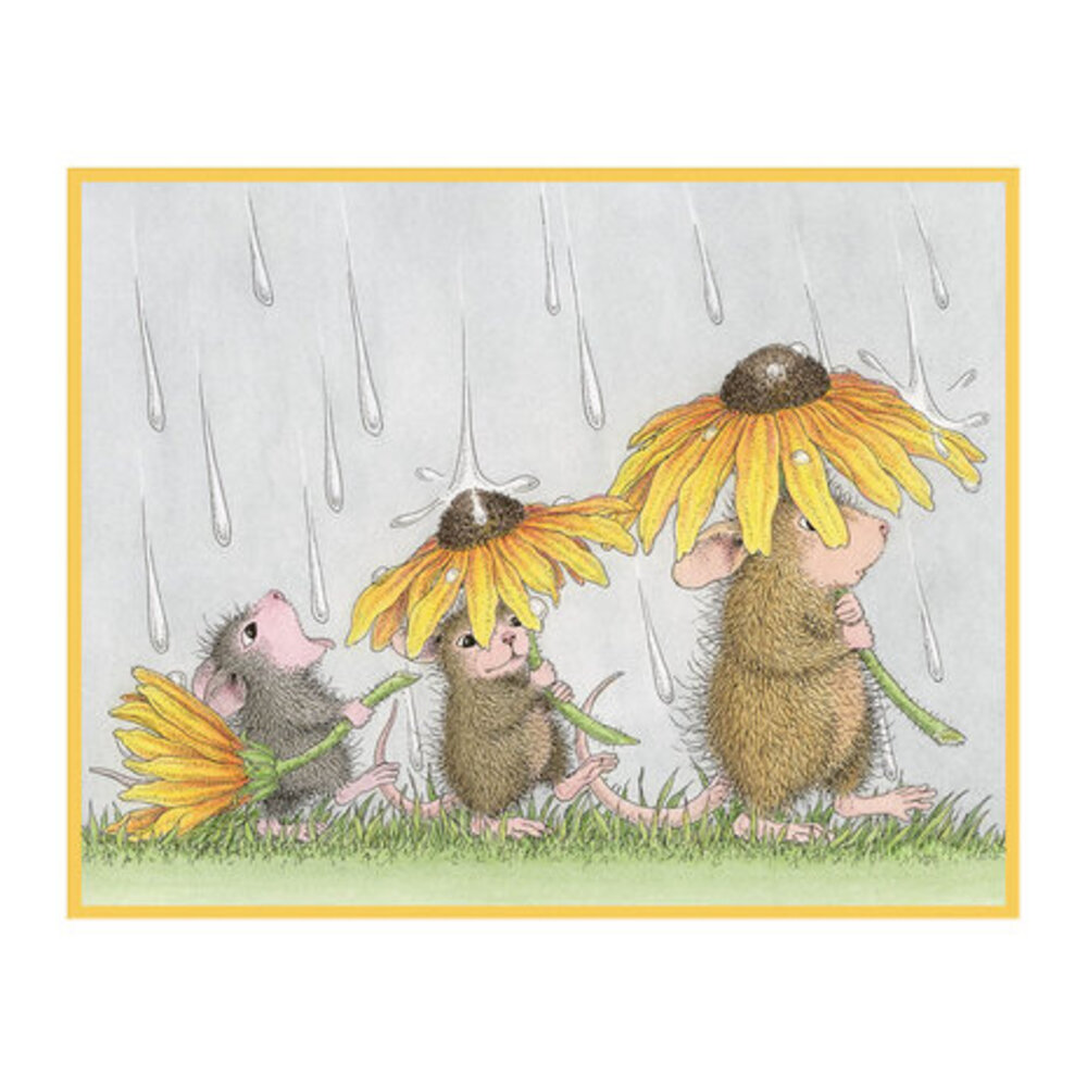 Spellbinders House-Mouse Designs Spring Rain Cling Rubber Stamp (RSC-003) Spellbinders House-Mouse Designs Spring Rain Cling Rubber Stamp (RSC-003)