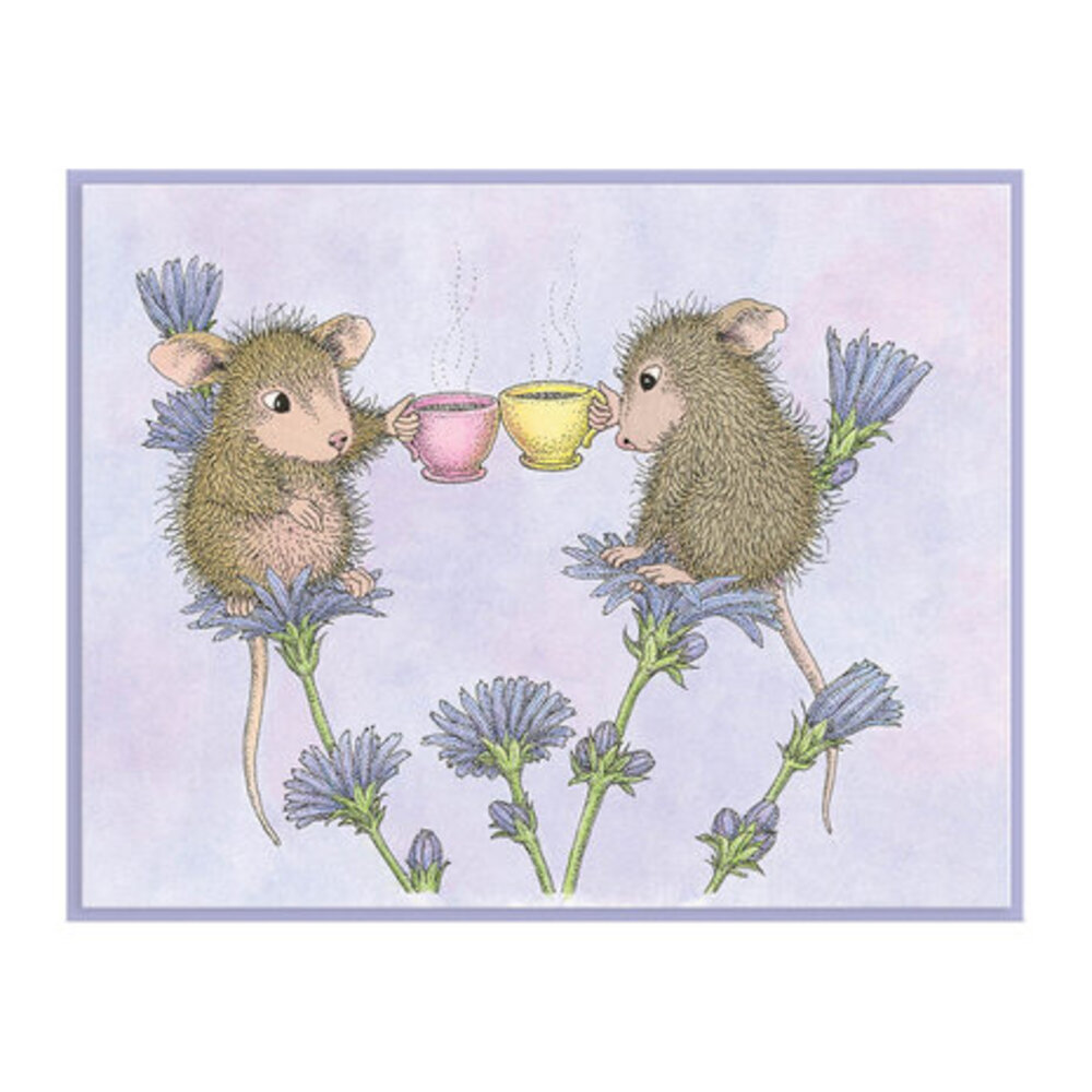 Spellbinders House-Mouse Designs Tea for Two Cling Rubber Stamp (RSC-005) Spellbinders House-Mouse Designs Tea for Two Cling Rubber Stamp (RSC-005)