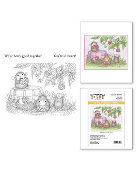 Spellbinders House-Mouse Designs Berry Good Cling Rubber Stamp (RSC-006) Spellbinders House-Mouse Designs Berry Good Cling Rubber Stamp (RSC-006)