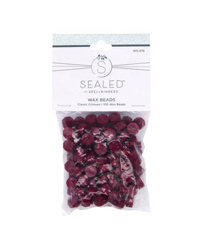 Spellbinders Classic Crimson Wax Beads (WS-076) Spellbinders Classic Crimson Wax Beads (WS-076)