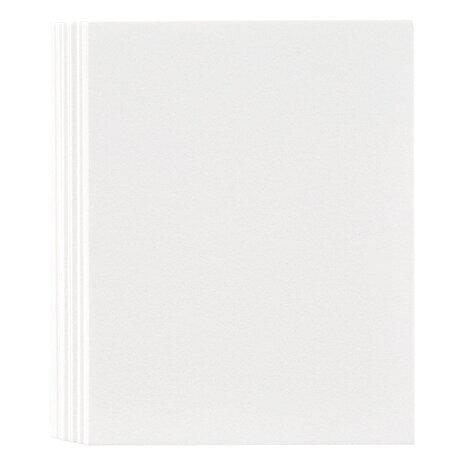 Spellbinders BetterPress Cotton Card Panels 4.25x5.5 Inch Porcelain (BPC-002)
