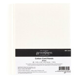 Spellbinders BetterPress Cotton Card Panels 4.25x5.5 Inch Bisque (BPC-003)